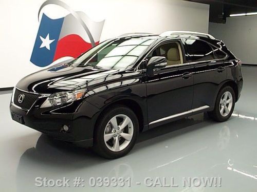 2010 lexus rx350 awd sunroof nav climate leather 62k mi texas direct auto