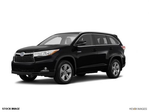 2014 toyota highlander hybrid limited