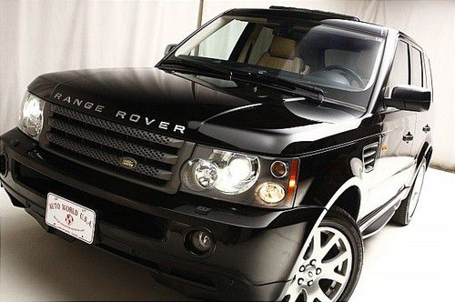 We finance 2008 land rover range rover sport 4wd navigation harmankardon