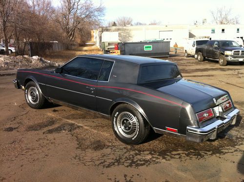 1985 buick riviera t-type turbo charged
