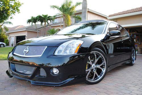 2004 nissan maxima sl-low mileage, garage kept,fully customized and show ready