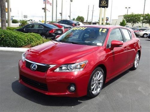 2012 lexus ct 200h base