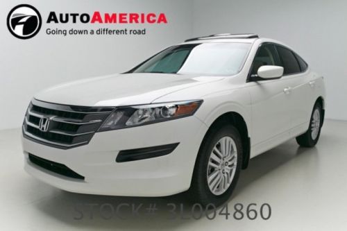 2012 honda crosstour ex-l 16k low miles nav sunroof rearcam aux usb cln carfax