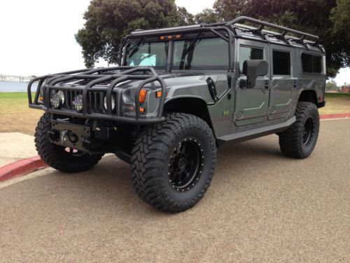 2006 hummer h1 alpha search and rescue series wagon duramax turbo diesel allison