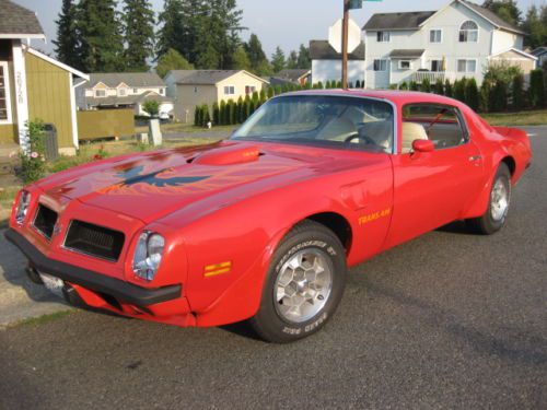1974 trans am 400 , factory 4 speed  super clean call for details