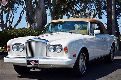 Bentley continental convertible. rolls royce corniche, 4500 miles, perfect