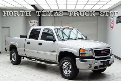 2006 sierra 2500hd diesel 4x4 sle crew cab