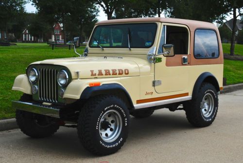 1981 jeep cj7 laredo auto 4x4 hardtop clean!!! cj-7 cj new pics
