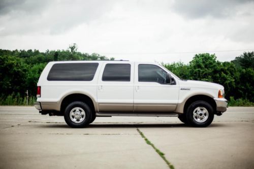 2001 ford excursion 7.3 4x4 limited only 87k miles  1 owner must see!! wow rare