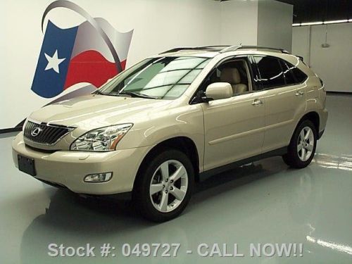 2008 lexus rx350 3.5l v6 heated leather sunroof 63k mi texas direct auto