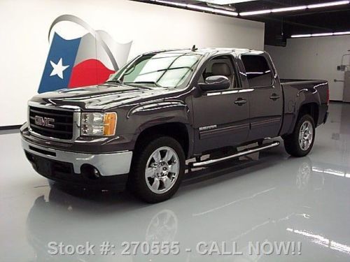 2011 gmc sierra slt crew htd leather rear cam 20&#039;s 56k texas direct auto