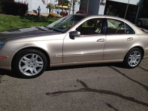 2003 mercedes benz e 500 with sport package