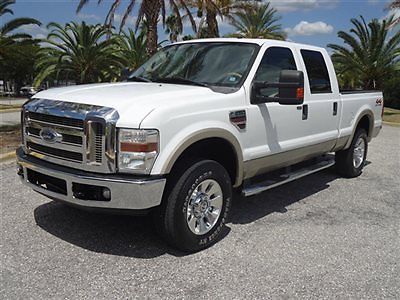 4x4 navi lariat leather diesel moon alloys crew short nice one owner fl