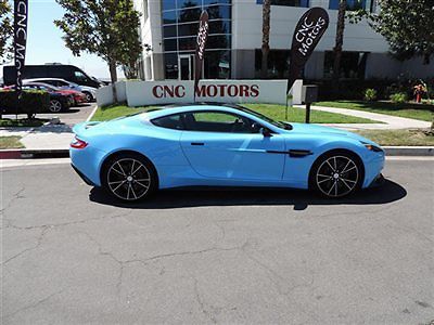 2014 aston martin vanquish v12 flugplatz blue $323,850 msrp loaded 2 + 2 am