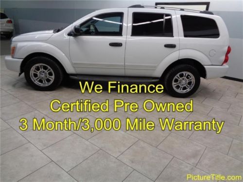 06 durango limited 5.7 hemi v8 leather heat seat sunroof tv dvd we finance texas