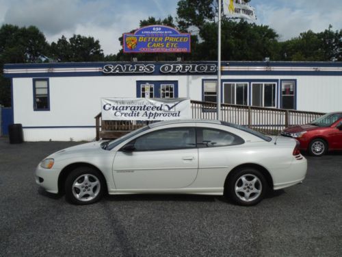 2001 dodge stratus se coupe 2-door 3.0l runs good clean carfax attractive