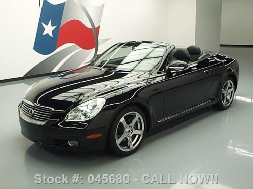 2003 lexus sc430 convertible hard top navigation 71k mi texas direct auto