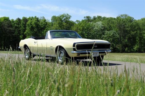 1967 chevrolet camaro rs/ss convertible