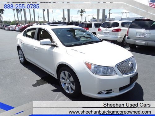 2012 buick lacrosse premium 1 - one owner fl car leather power pkg  auto air