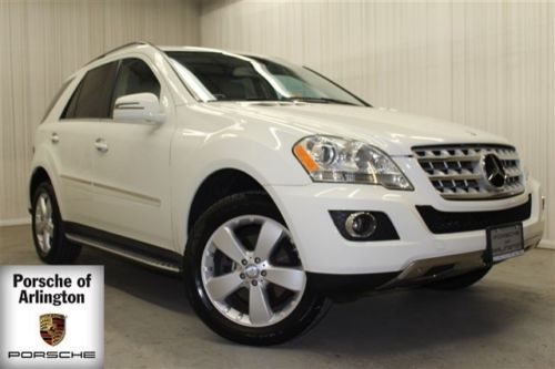 2011 ml350 leather white clean navigation low miles 4matic moon roof rear camera