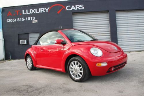 2005 volkswagen vw beetle gls convertible. very clean! manual! wow 2004 2006