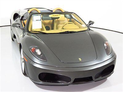 07 ferrari f430 spider 6k miles shields hi-fi sound daytona&#039;s yellow calipers 08