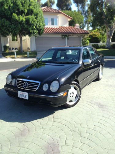 2002 e55 amg mercedes benz, original owner, powerful car, low reserve!