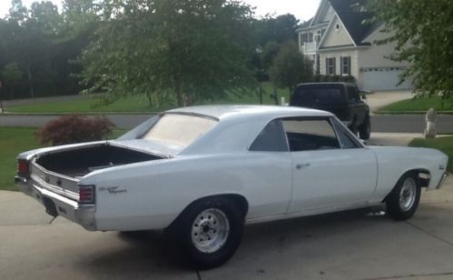 1967 Chevrolet Chevelle SS Project car Pro Street tubbed, image 6