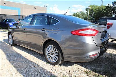 Ford fusion se hybrid low miles sedan cvt 2.0l 4 cyl sterling gray