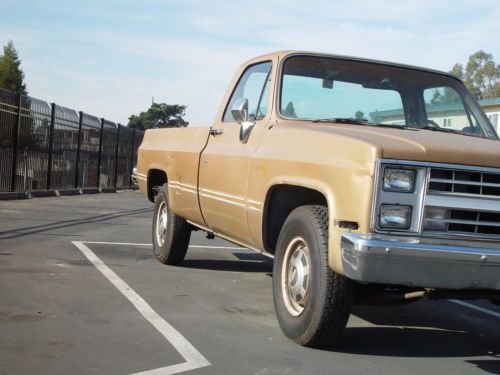 1985 chevy c20 scottsdale 5.7ltr v8