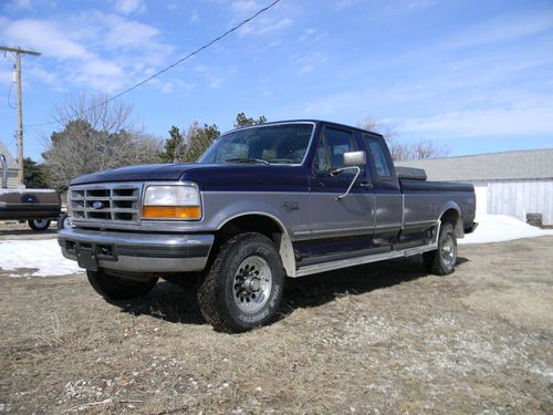 1994 ford f-250 7.3l turbo diesel, ext cab, 4x4