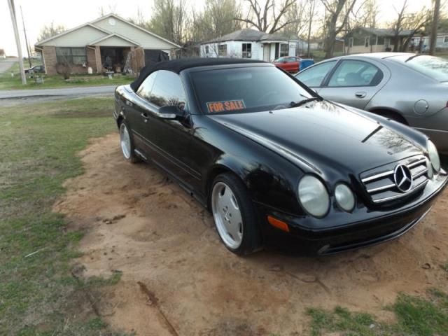 Mercedes-benz clk-class leather