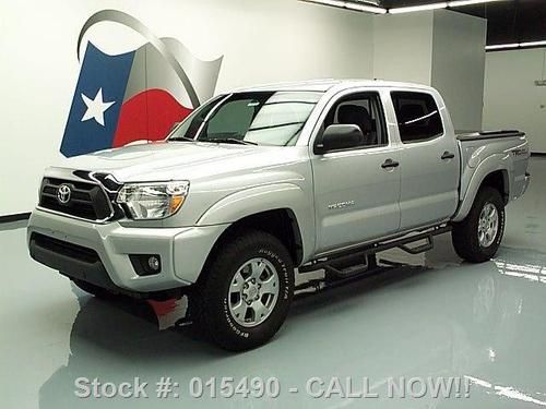 2012 toyota tacoma prerunner dbl cab trd nav only 12k! texas direct auto