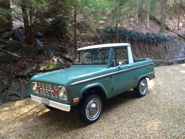 Ford: other pickups bronco half cab