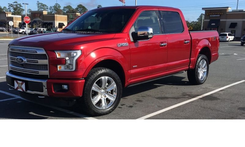 2015 ford f-150 platinum crew cab pickup 4-door