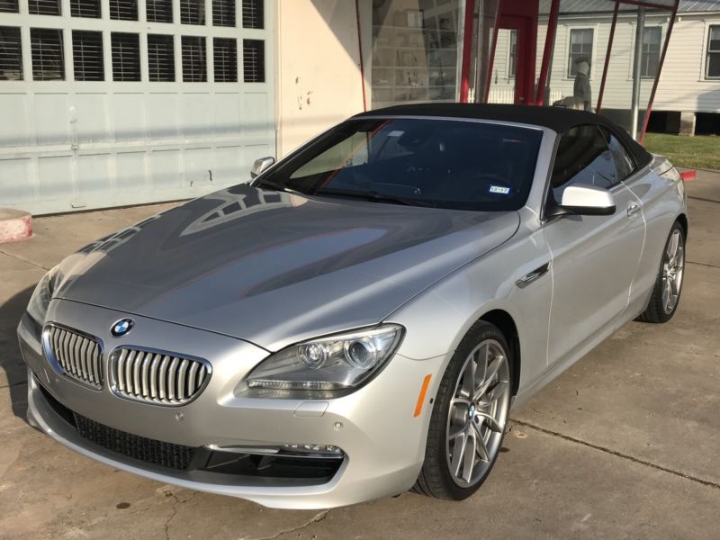 2012 bmw 6-series base convertible 2-door