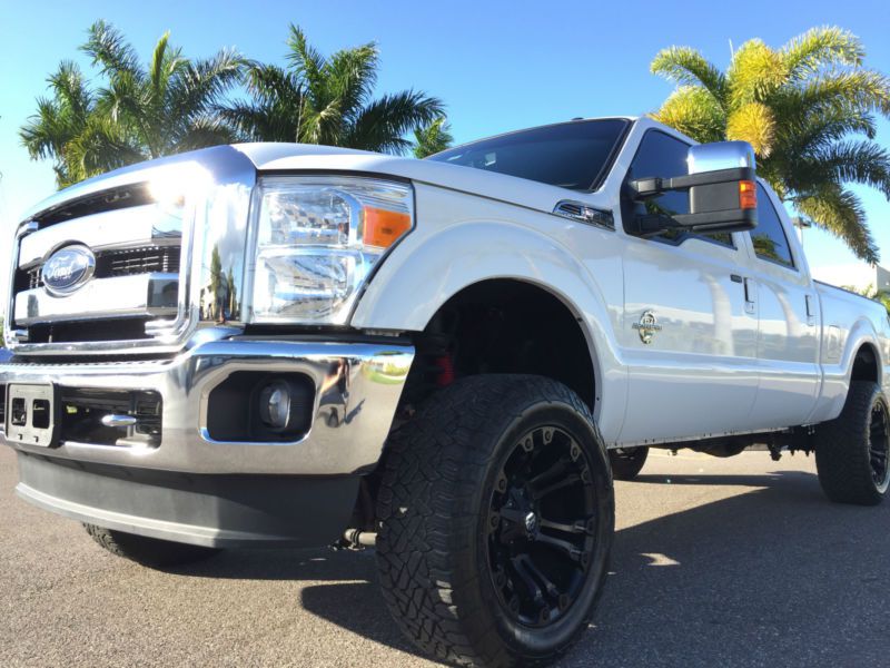 2014 ford f-350 f-350 lariat 4x4 crew cab 6.7 liter turbo diesel