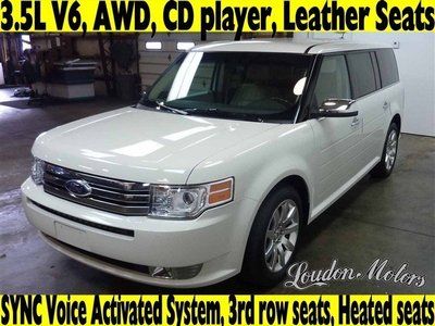 Limited 3.5l cd awd charcoal black  perforated leather seat trim power steering