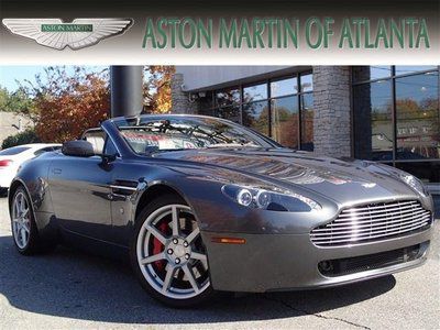 Aston martin vantage roadster- nav, bluetooth, sat radio, more!! low miles