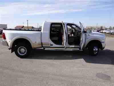 Dually White Tan Leather Interior Diesel Cummins Automatic Transmission Finance, image 3