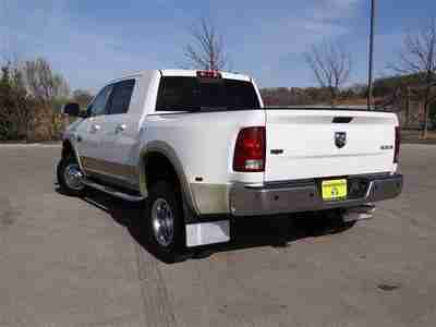 Dually White Tan Leather Interior Diesel Cummins Automatic Transmission Finance, image 4