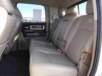 Dually White Tan Leather Interior Diesel Cummins Automatic Transmission Finance, image 21