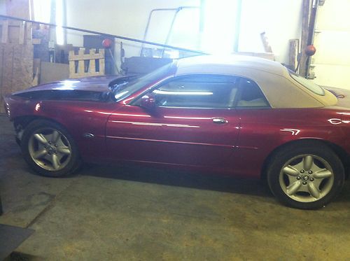 97 jaguar xk8 convertable red