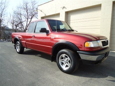 2000 mazda b2500 ext cab truck/nice!look!4cyl!great mpg!warranty!wow