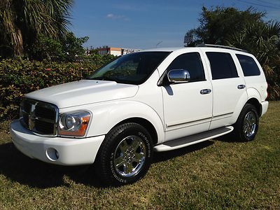 4wd limited 7 passenger 5.7 hemi v8 *rear entertainment* 2-tone heated leather