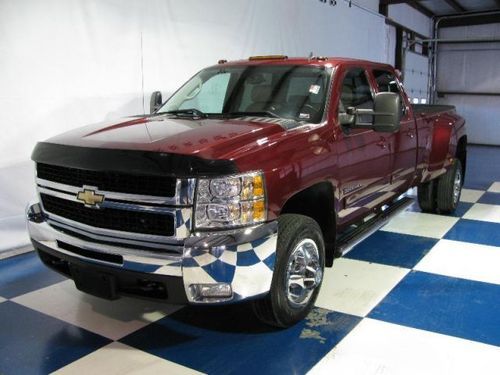 2008 chevy silverado 3500hd crew cab ltz 4wd drw..sunroof..6.6l diesel