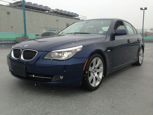 2009 bmw 535i base sedan 4-door 3.0l salvage repairable