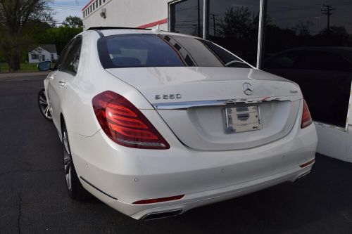 2014 mercedes-benz s-class s 550  awd pano 4matic pearl white