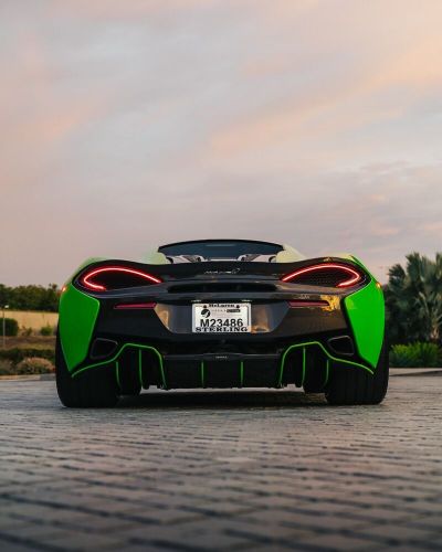 2016 mclaren 570s mso mantis green w/ huge sticker + 55k in upgrades