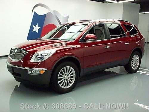 2012 buick enclave 7-pass htd leather nav rear cam 18k! texas direct auto